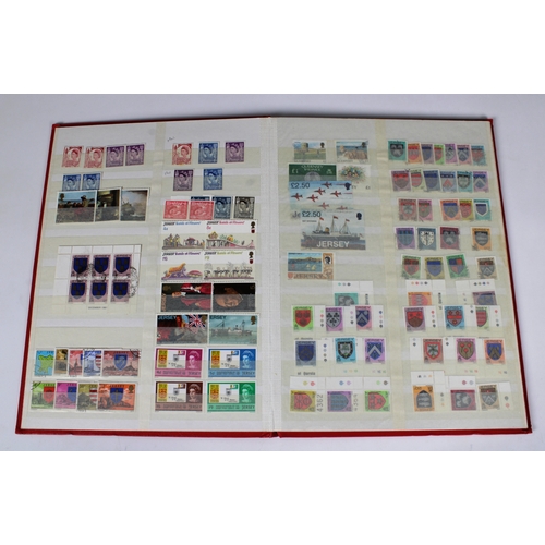 2274 - A Stanley Gibbons stock book containing Channel Islands stamps, including many German occupation iss... 