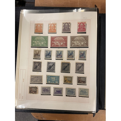 2275 - Philately interest - Stamps of Russia, contained within two Postal Commemorative Society  'World of ... 