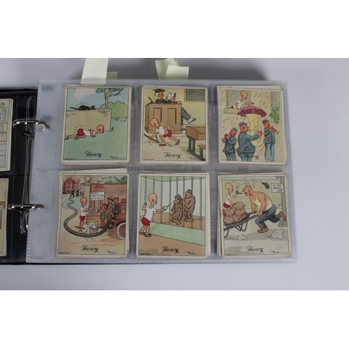 2303 - A large collection of pre- and post-war cigarette and tea cards, some Channel Islands, Guernsey issu... 