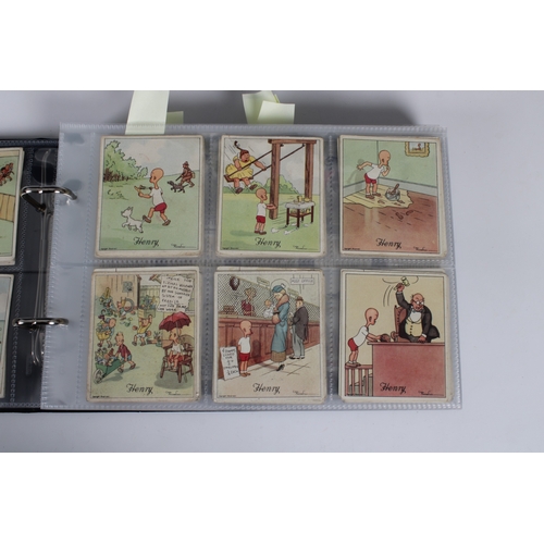 2303 - A large collection of pre- and post-war cigarette and tea cards, some Channel Islands, Guernsey issu... 