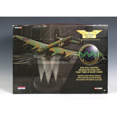 2315 - A boxed Corgi Avro Lancaster, scale 1:72,  AA32611, limited edition 1053/2010, with certificate.