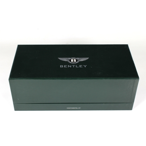 2326 - Minichamps 1/18 Scale Diecast Bentley Continental GT black, boxed.