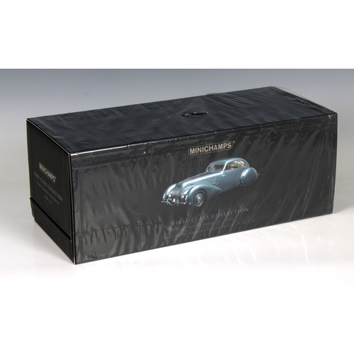 2327 - Minichamps 1/18 Scale Diecast Bentley Embiricos - 1938, boxed with cellophane wrap.