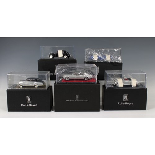 2357 - Rolls-Royce boxed CMR Precision models, to include a limited edition 2002 Phantom Limousine 140/500;... 