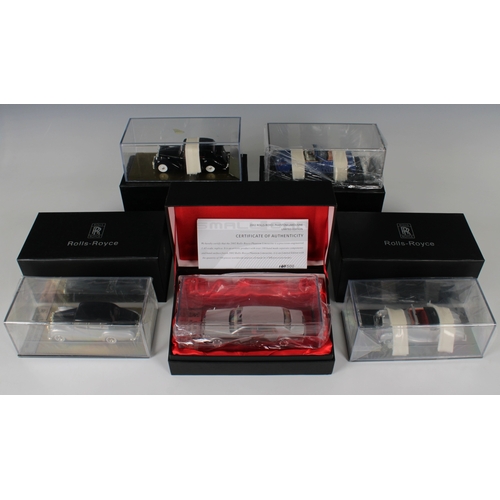 2357 - Rolls-Royce boxed CMR Precision models, to include a limited edition 2002 Phantom Limousine 140/500;... 