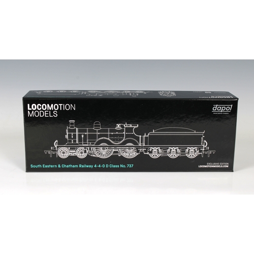 2475 - A boxed DAPOL South Eastern & Chatham Railway 4-4-0 D CLASS No. 737, museum preserved semi-gloss fin... 