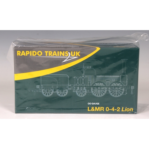 2481 - Rapido Lion 913001 Liverpool & Manchester 1930's condition 0-4-2 locomotive OO gauge DC/Silent, unop... 