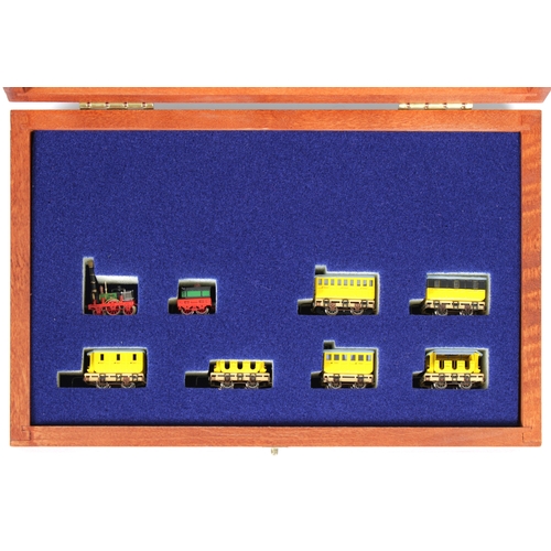 2484 - RAILEX - Z Gauge Historic train pack with ?Der Adler? 2-2-2 Locomotive and matching Coaches, housed ... 