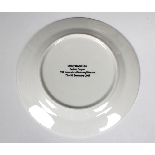 2044 - Four porcelain commemorative plates inscribed beneath "Bentley Drivers Club, Eastern Region 19t... 