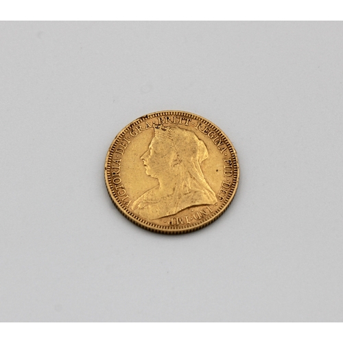 40 - An 1893 Victorian full gold sovereign.