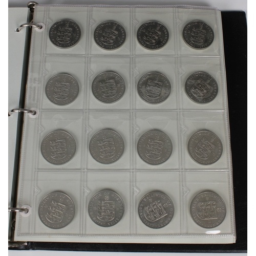 99 - Collector binder containing various vintage coinageto include Half Pennies, various years; various c... 