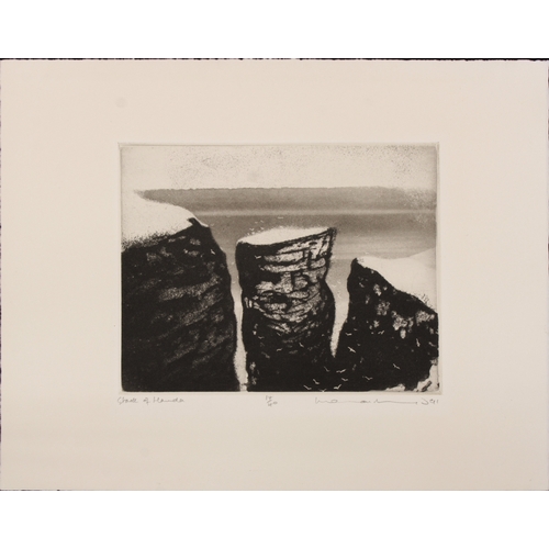 16 - NORMAN ACKROYD CBE RA (BRITISH, 1938-2024)   Summer Isles , A set of 12 etchings, loose but contai... 