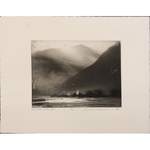 16 - NORMAN ACKROYD CBE RA (BRITISH, 1938-2024)   Summer Isles , A set of 12 etchings, loose but contai... 