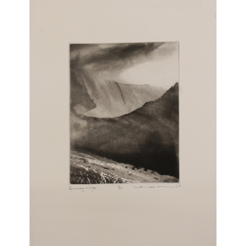 16 - NORMAN ACKROYD CBE RA (BRITISH, 1938-2024)   Summer Isles , A set of 12 etchings, loose but contai... 