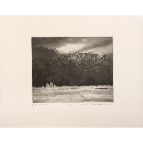 16 - NORMAN ACKROYD CBE RA (BRITISH, 1938-2024)   Summer Isles , A set of 12 etchings, loose but contai... 