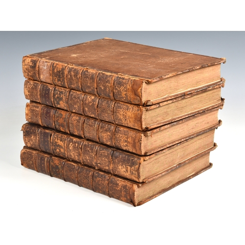 140 - Bolingbroke (Henry St. John, Lord Viscount) The Works, five vols., pub. London: David Mallet, 1754, ... 