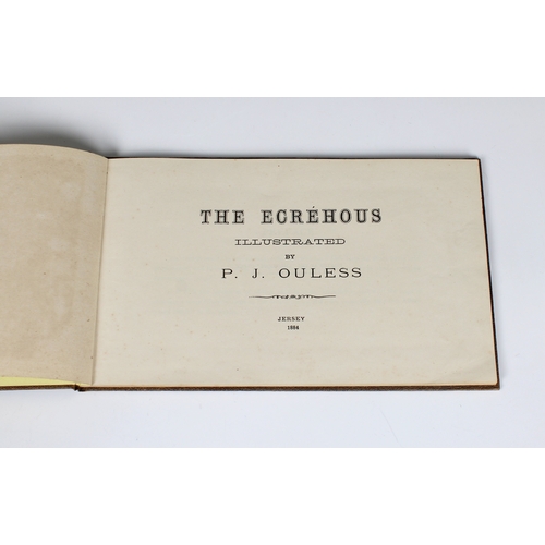 404 - Ouless, Philip John - The Ecréhous Illustrated pub. 1884, printed at The 'Chronique' Office, St. Hel... 