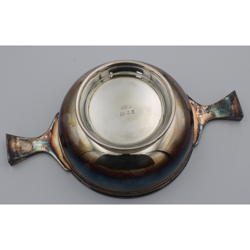 574 - Breweriana /  Bucktrout Guernsey interest - A cased silver presentation Quaich Richard Lawton Ltd, L... 