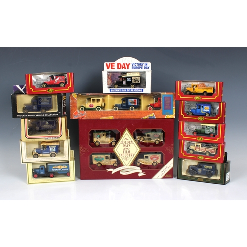 617 - A collection of various boxed die-cast cars - To include eighteen Cameo delivery vehicles together w... 