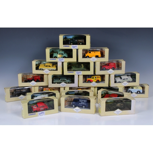 621 - A collection of twenty one various boxed Corgi Classic vehicles. (21)