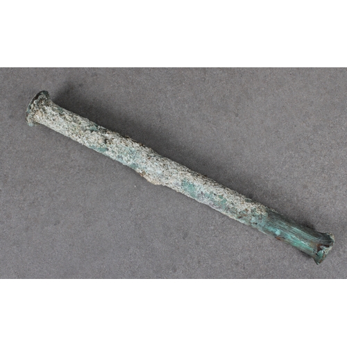 51 - A Ship's Nail, By repute salvaged from Guernsey Harbour, 35cm long