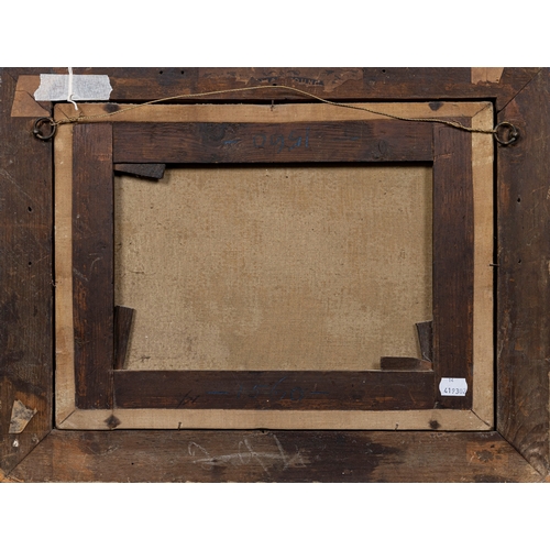 14 - Attributed to Thomas Butterworth (British, 1768-1828), Burning the hulkoil on canvas, unsigned, 19th... 