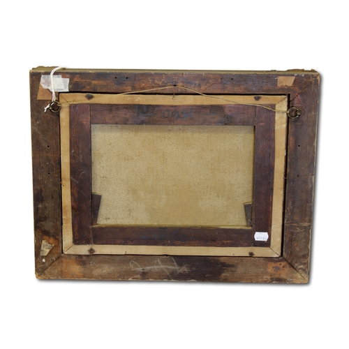 14 - Attributed to Thomas Butterworth (British, 1768-1828), Burning the hulkoil on canvas, unsigned, 19th... 