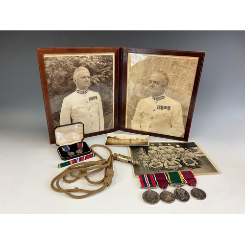 Medal group / ephemera and photographs relating to Captain Ralph H ...