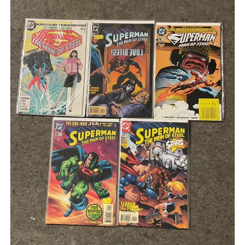 13 - A collection of DC Comics - Various Superman series, The Adventures of Superman - issues 6, 474, 502... 
