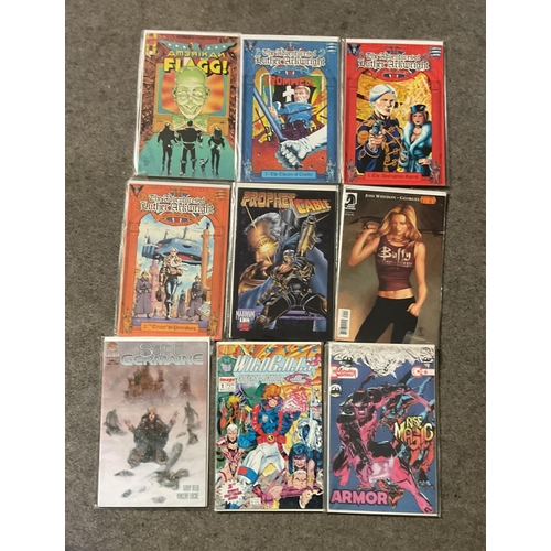 14 - A collection of various comic books, to include The Death of Captain Marvel, together with various o... 