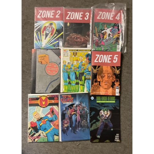 14 - A collection of various comic books, to include The Death of Captain Marvel, together with various o... 