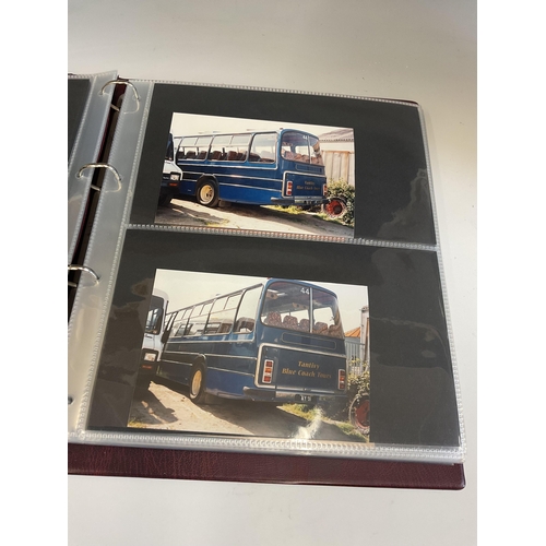 19 - A collection of Guernsey Bus photographs, housed in binder, approx 50.