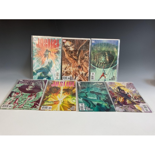 36 - Comic Books - Justice & Legion Lost stories by DC, Justice numbers 1-12, two variants of N0.1, full ... 