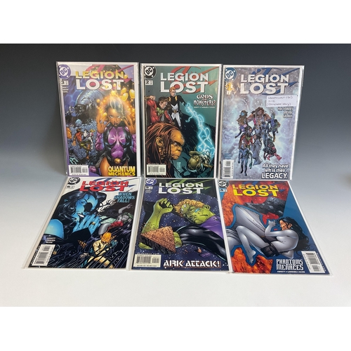 36 - Comic Books - Justice & Legion Lost stories by DC, Justice numbers 1-12, two variants of N0.1, full ... 