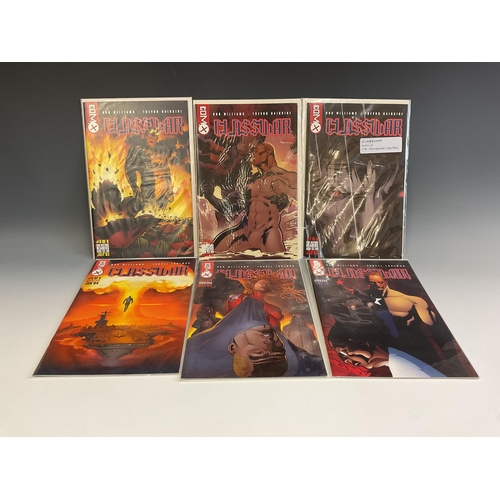 40 - Comic Books - Top Cow 'Wanted' / Marvel - 'Daredevil' / COM.X 'CLA$$WAR', WANTED - issues 1-6 (full ... 