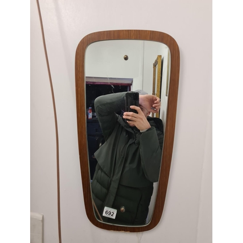 692 - Mid Century Mirror 23