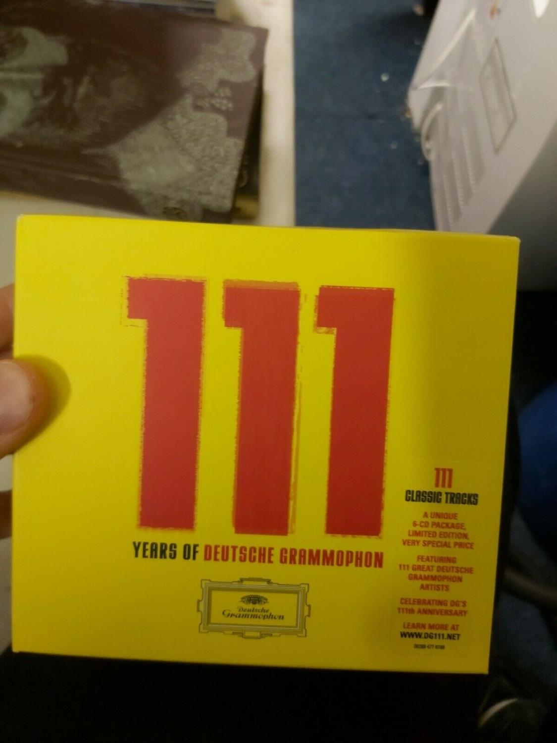 LIMITED EDITION 111 Years Of Deutsche GRAMMOPHON 6 CD Boxet