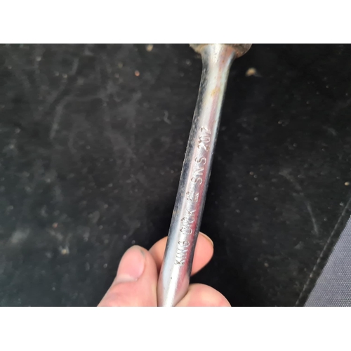 132 - King Dick SNS 207 Ratchet Spanner