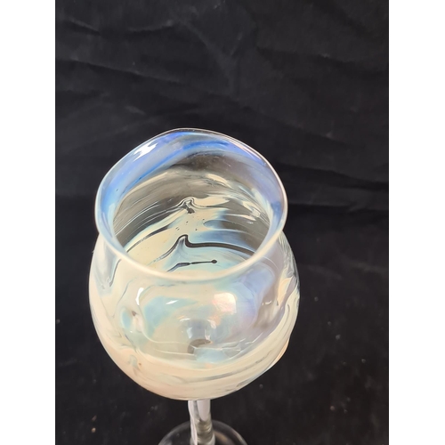 164 - Unusual Vintage Hand Blown Glass 9.5