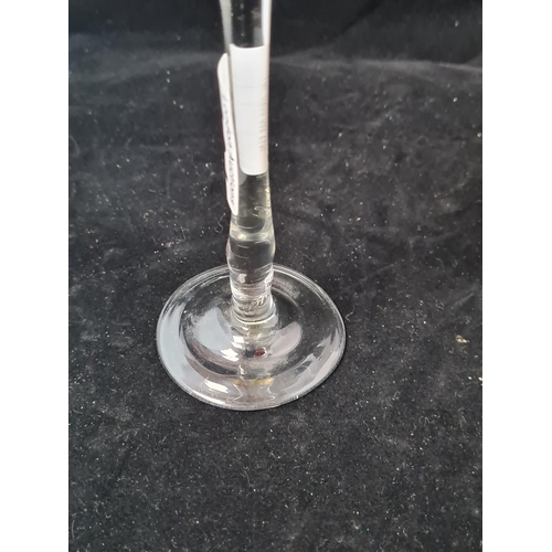 164 - Unusual Vintage Hand Blown Glass 9.5