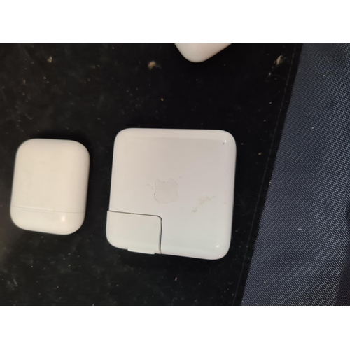 165 - Pair of Apple Airpods, an Empty Airpod Box and an apple Charger