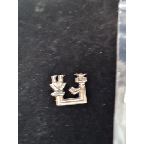 77 - Sterling Silver Badge