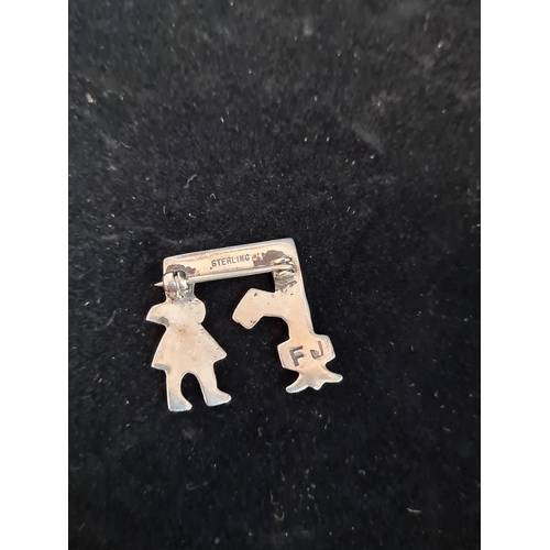 77 - Sterling Silver Badge