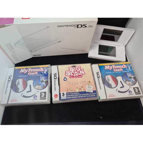 90 - Boxed Nintendo DS with Games