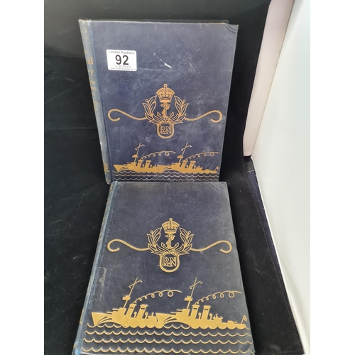 92 - Britain At War The Royal Navy 2 Volumes 1942-1945