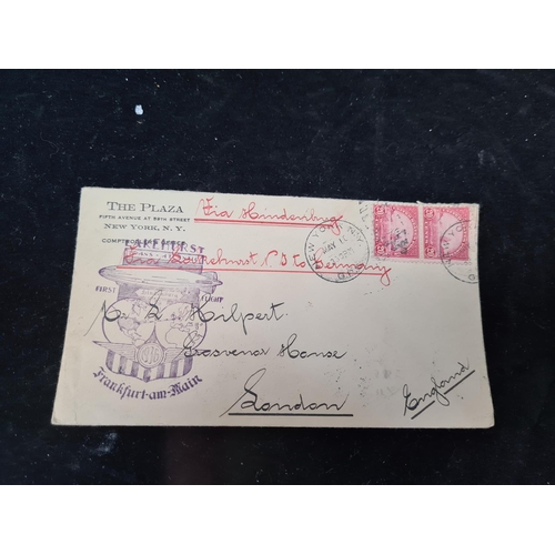 106 - 1936 First Flight HINDENBURG Zeppelin First Day Cover USA