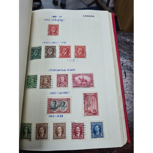 101 - The York Stamp Album with Contents