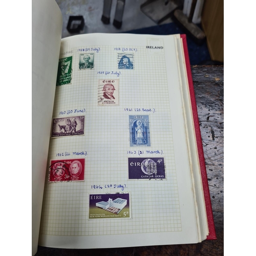 101 - The York Stamp Album with Contents