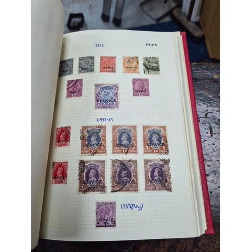 101 - The York Stamp Album with Contents