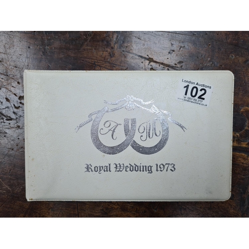 102 - The Royal Wedding 1973 Stamp Album